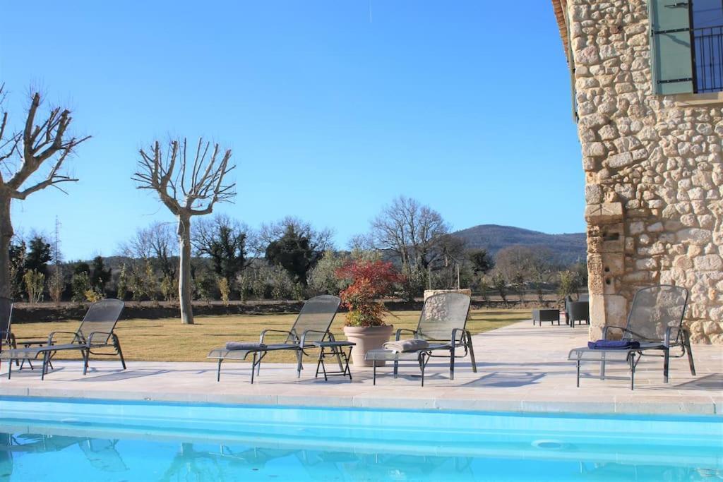 Villa Mas En Campagne Mallemort Esterno foto