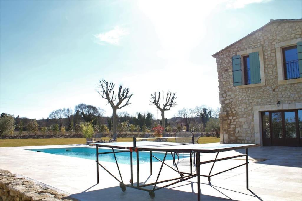 Villa Mas En Campagne Mallemort Esterno foto