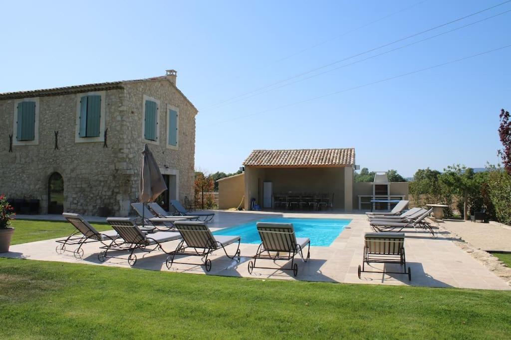 Villa Mas En Campagne Mallemort Esterno foto
